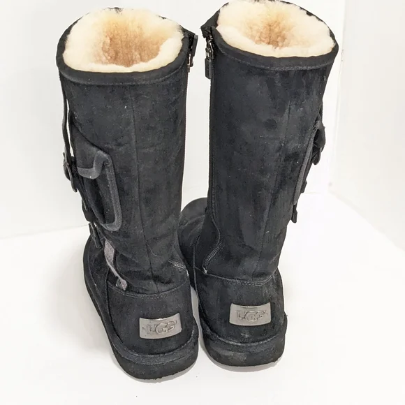 UGG Cargo Suede And Shearling Boots - Picture 7 of 16